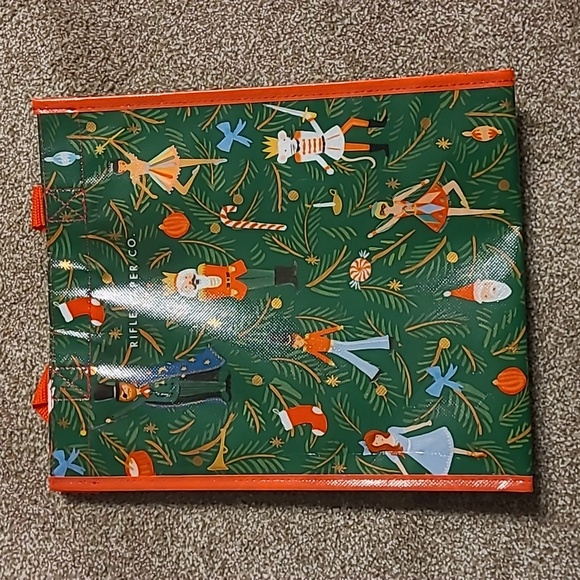 NWT Rifle Paper Co. Holiday Tote Bag - Picture 2 of 3